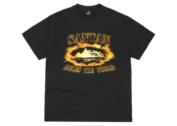 Corteiz Corteiz x Santan Dave black orange flame