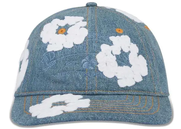 Denim Tears Denim tears cotton wreath denim cap