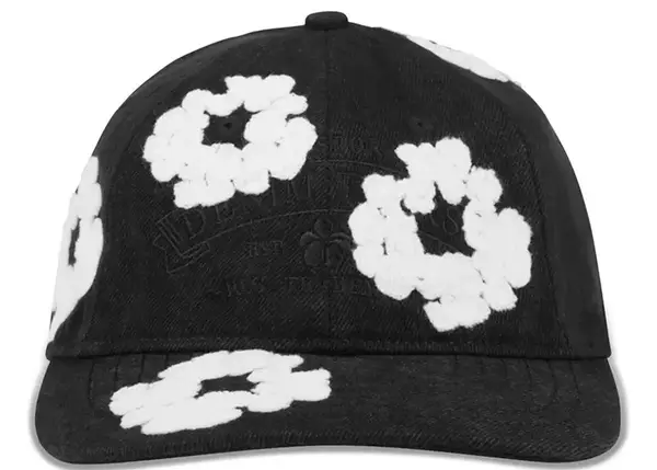 Denim Tears Denim tears cotton wreath denim black cap