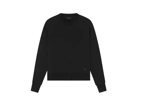 Amiri Amiri Classic Crew Neck Sweater in Black