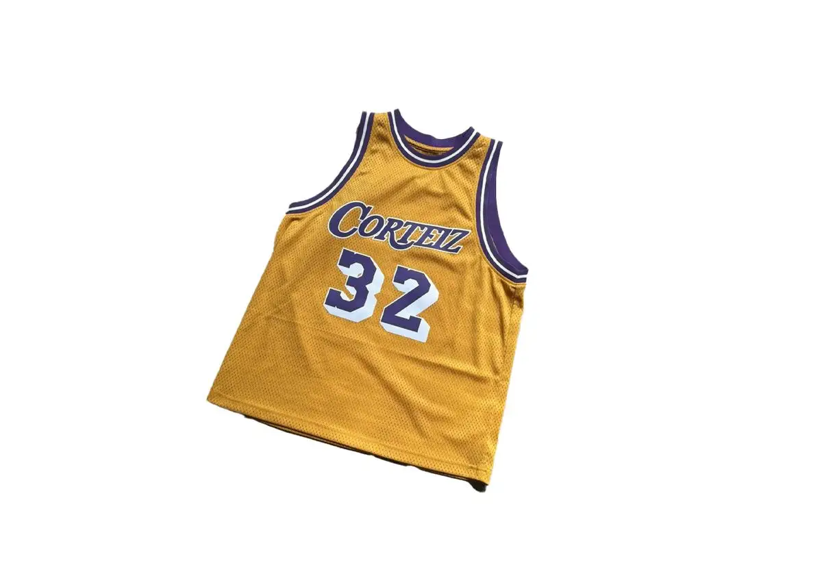 Corteiz La Lakers Lundun Corteiz NYC pop-up exclusive yellow jersey