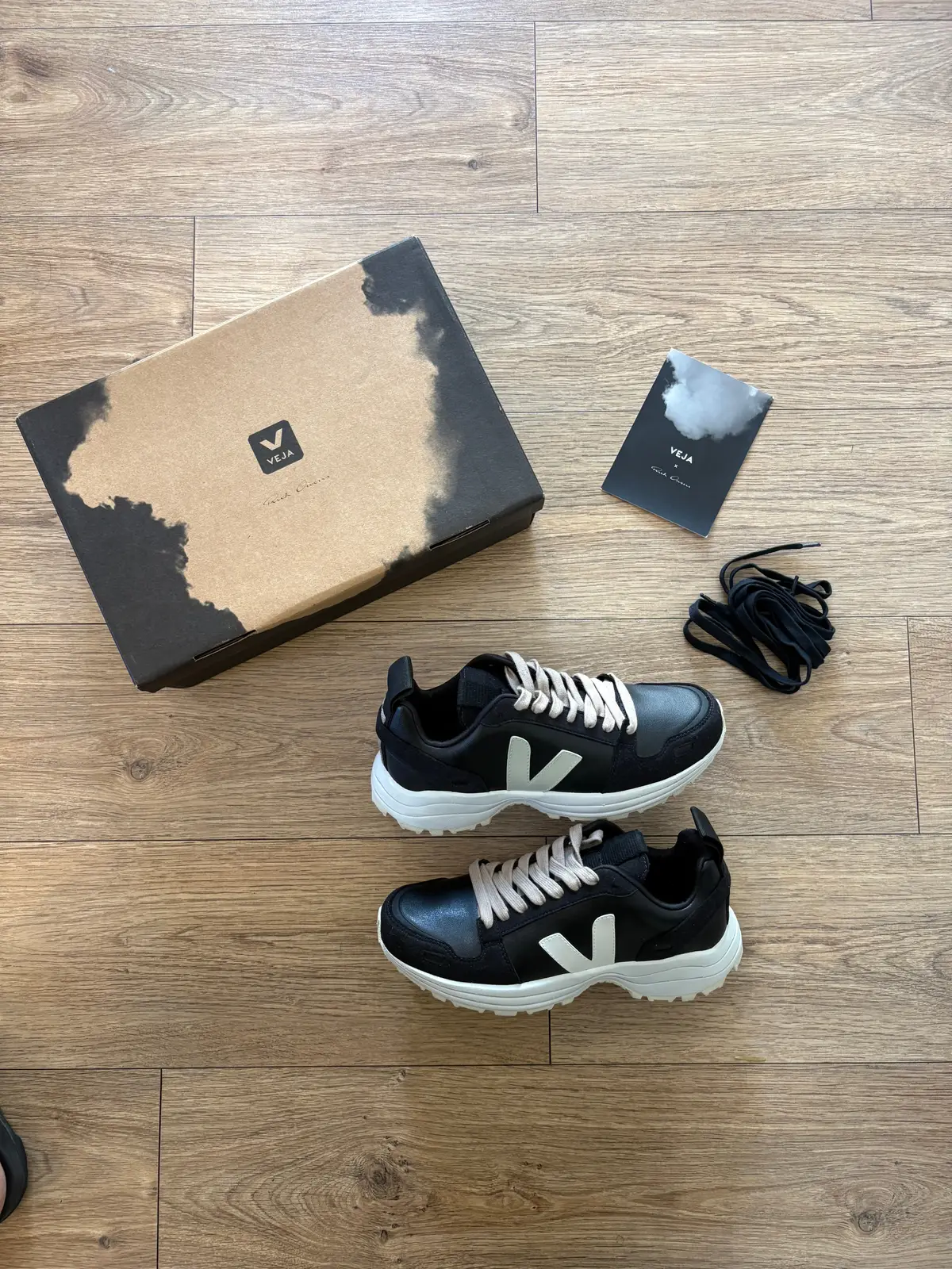 Rick Owens x Veja hiking trainer - Like New