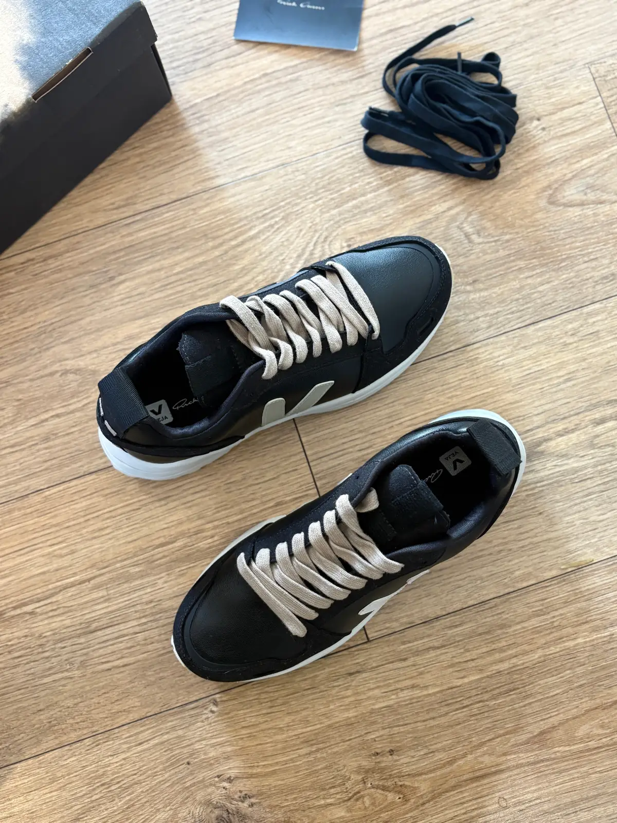 Rick Owens x Veja hiking trainer