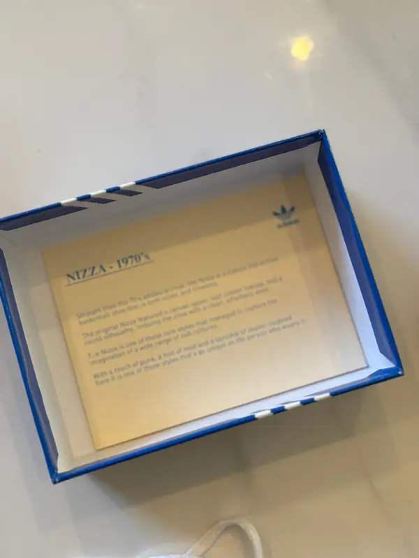 Adidas Nizza miniature collectible