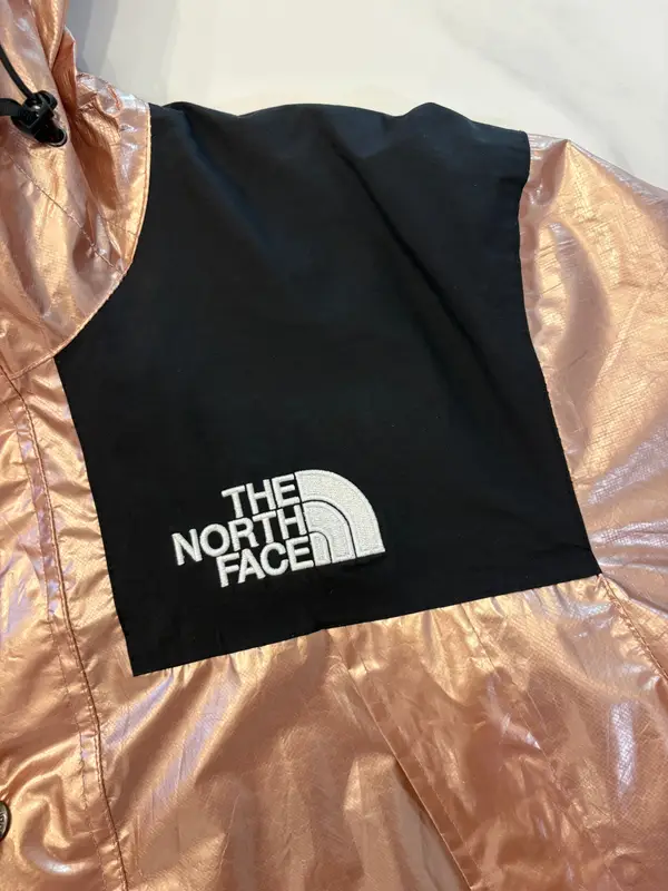 Supreme x The North Face metallic mountain parka