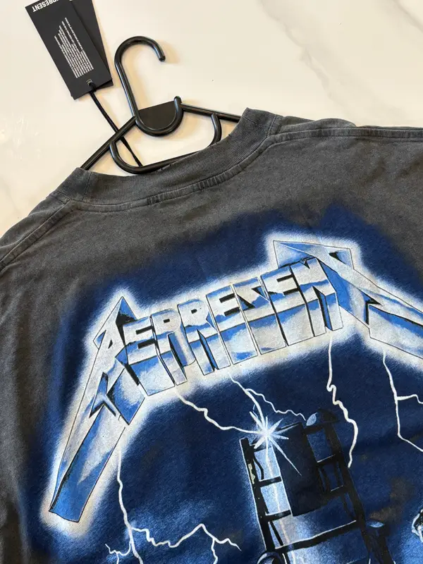 Represent x Metallica ride the lightning tee