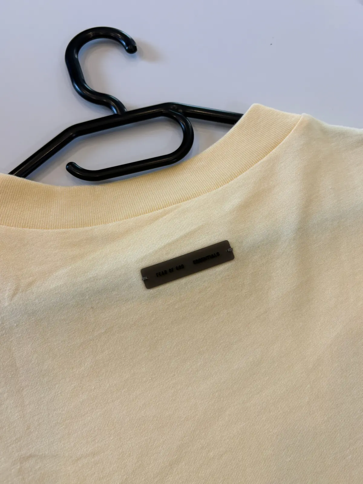 Fear of God Essentials 90s tee garden yellow