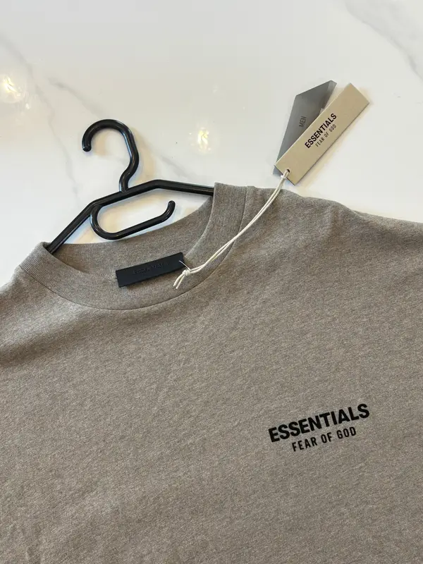 Fear of God Fear of God Essentials homestead heather crewneck tee
