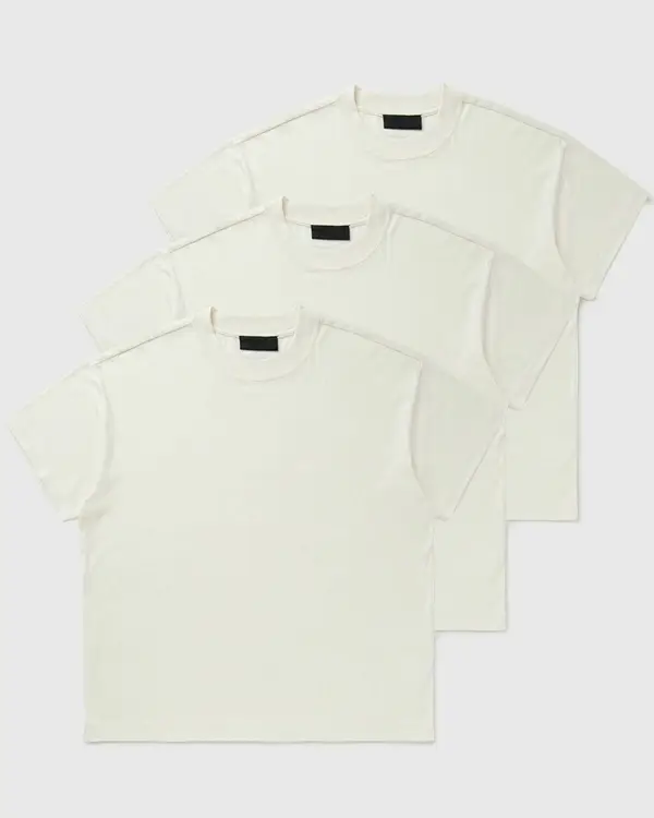 Fear of God Essentials 3-pack tees light beige
