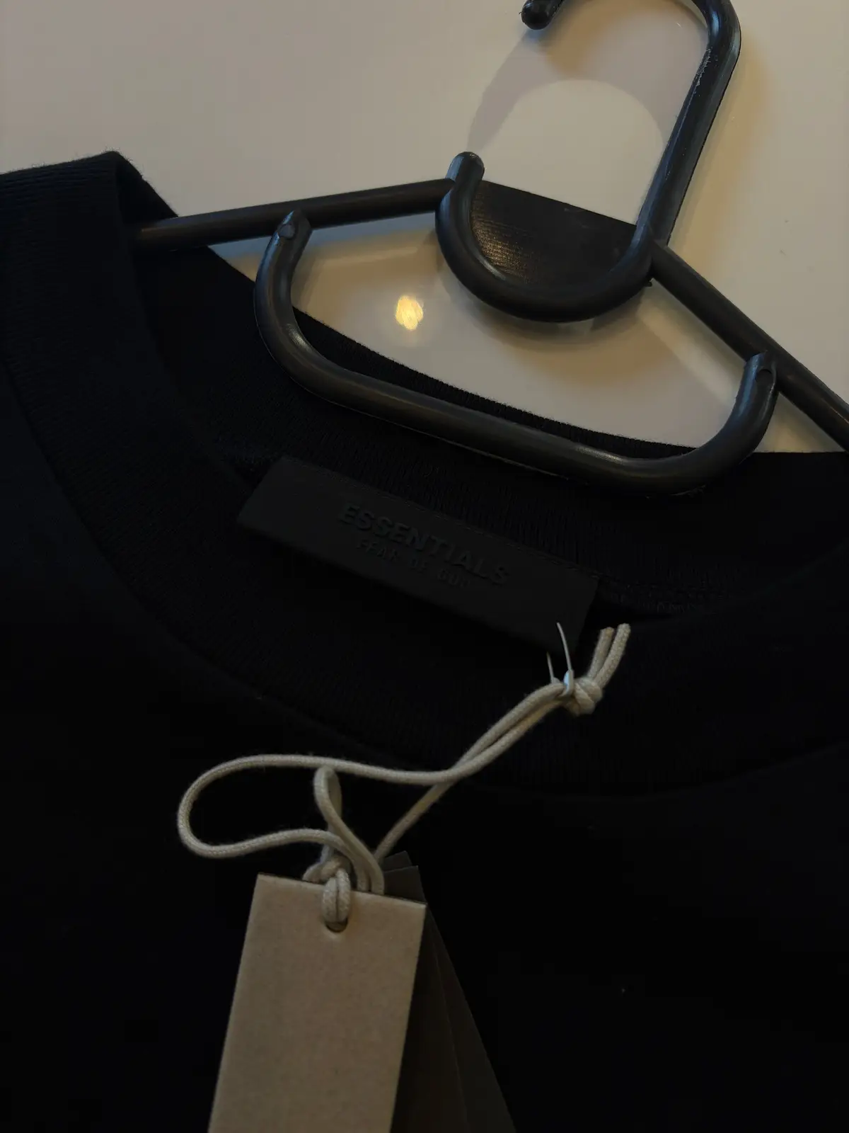 Fear of God Essentials university crewneck black