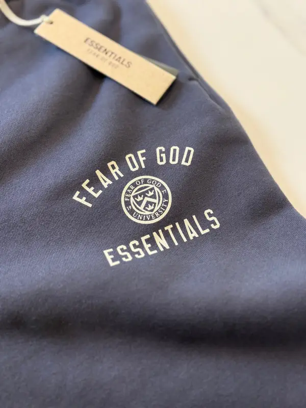 Fear of God Essentials university marine sweatpants
