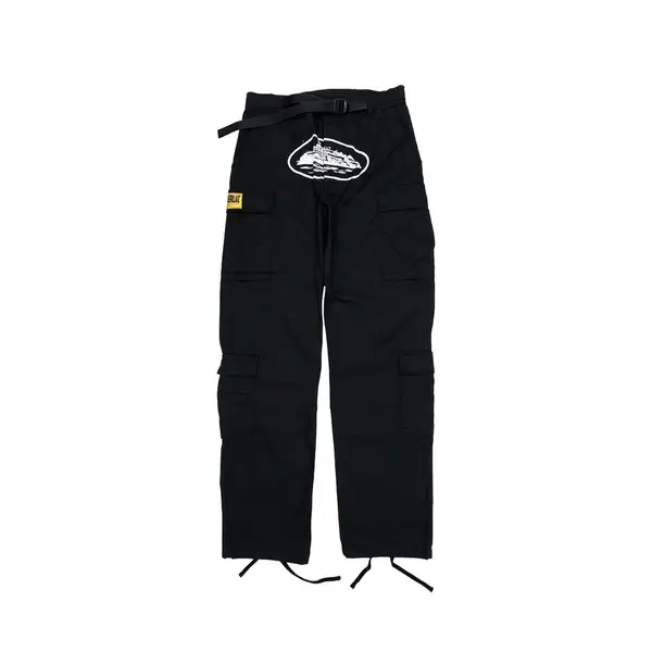 Corteiz Corteiz 5 Starz Special Edition Black Guerillaz Cargo Pant Black