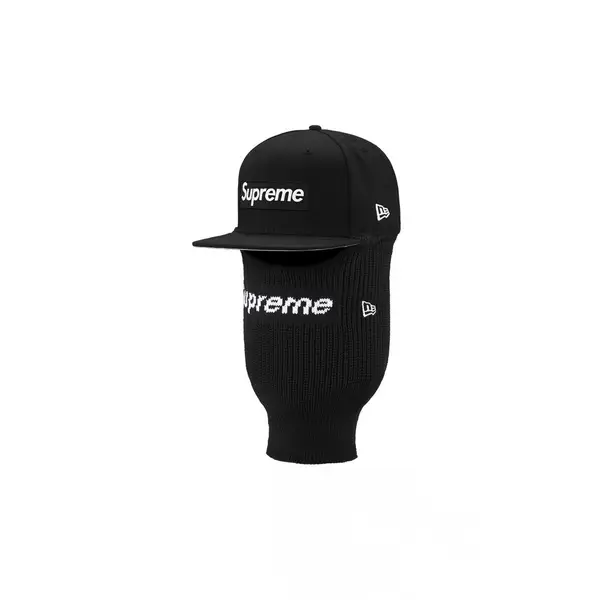 Supreme Supreme New Era Box Logo 59Fifty Balaclava Cap Black