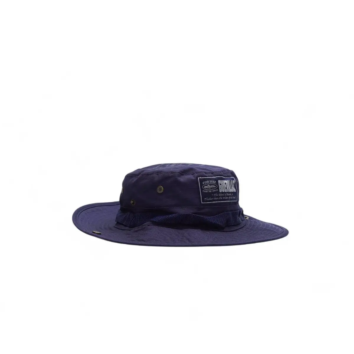 Corteiz Alcatraz Bucket Hat Navy