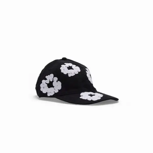 Denim Tears Denim Tears Denim Wreath Cap Black