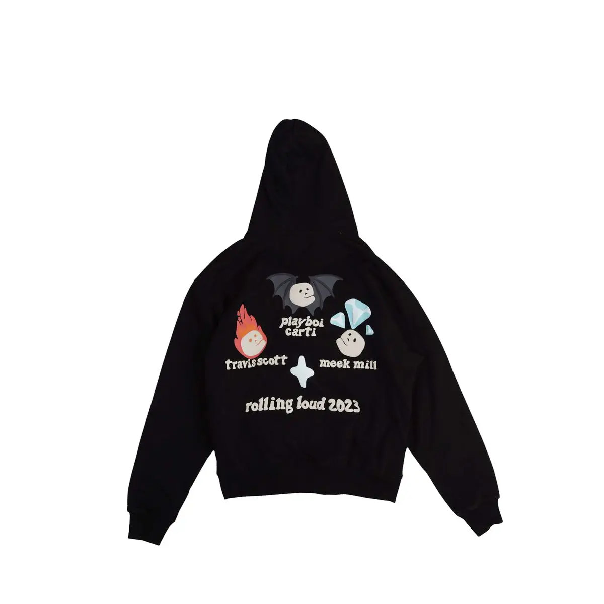 Broken Planet Market x Rolling Loud Portugal Hoodie Midnight Black
