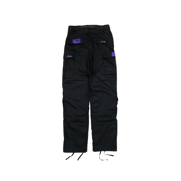 Corteiz Purp Guerillaz Cargos Black/Purple