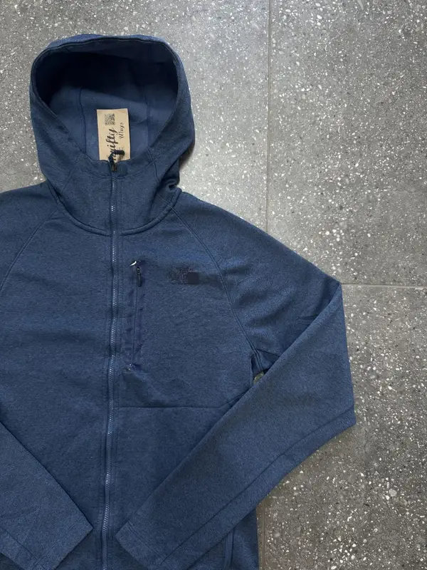 Navy The North Face Hoodie - Womens Medium