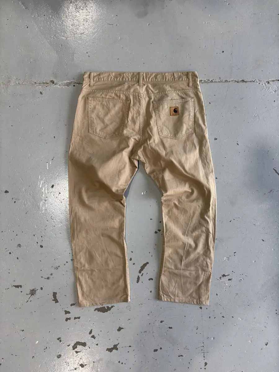 Carhartt Beige Carhartt WIP Davies Pants - 38 x 32