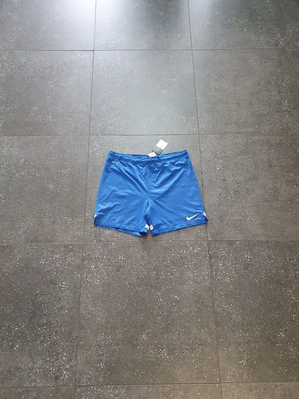 Nike Vintage Blue & White Nike Basketball Shorts – Small