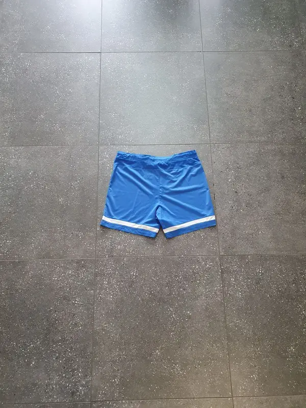 Vintage Blue & White Nike Basketball Shorts – Small