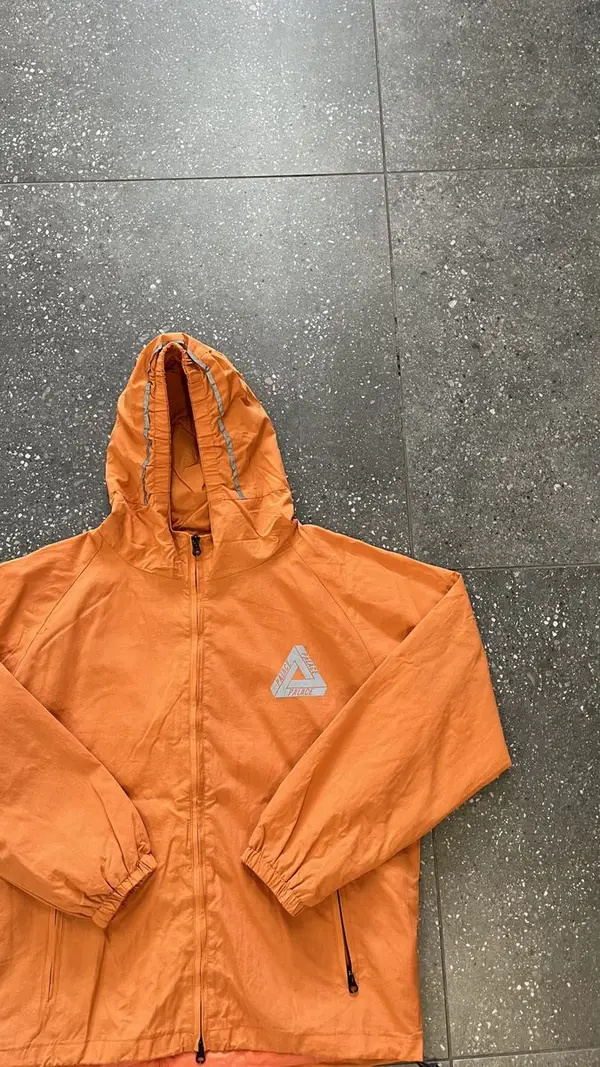 Vintage Orange Palace Windbreaker - Medium