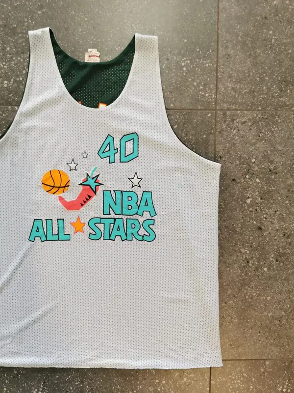 Vintage Mitchell & Ness 1996 All-Star Seattle Supersonics Reversible Tank - Extr
