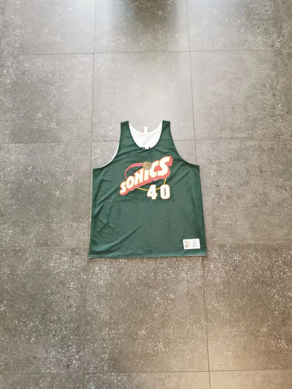 Vintage Mitchell & Ness 1996 All-Star Seattle Supersonics Reversible Tank - Extr