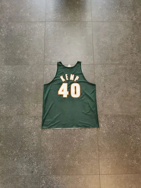 Vintage Mitchell & Ness 1996 All-Star Seattle Supersonics Reversible Tank - Extr