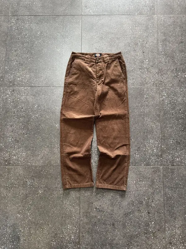 Dickies Vintage Brown Dickies Corduroy Pants - Small (3032)