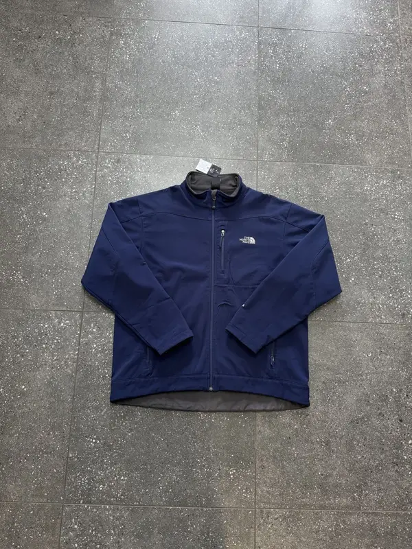The North Face Navy The North Face Soft Shell Apex Jacket - Extra Large