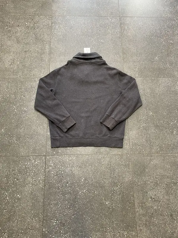 Vintage Grey Polo Ralph Lauren Sweater - Large