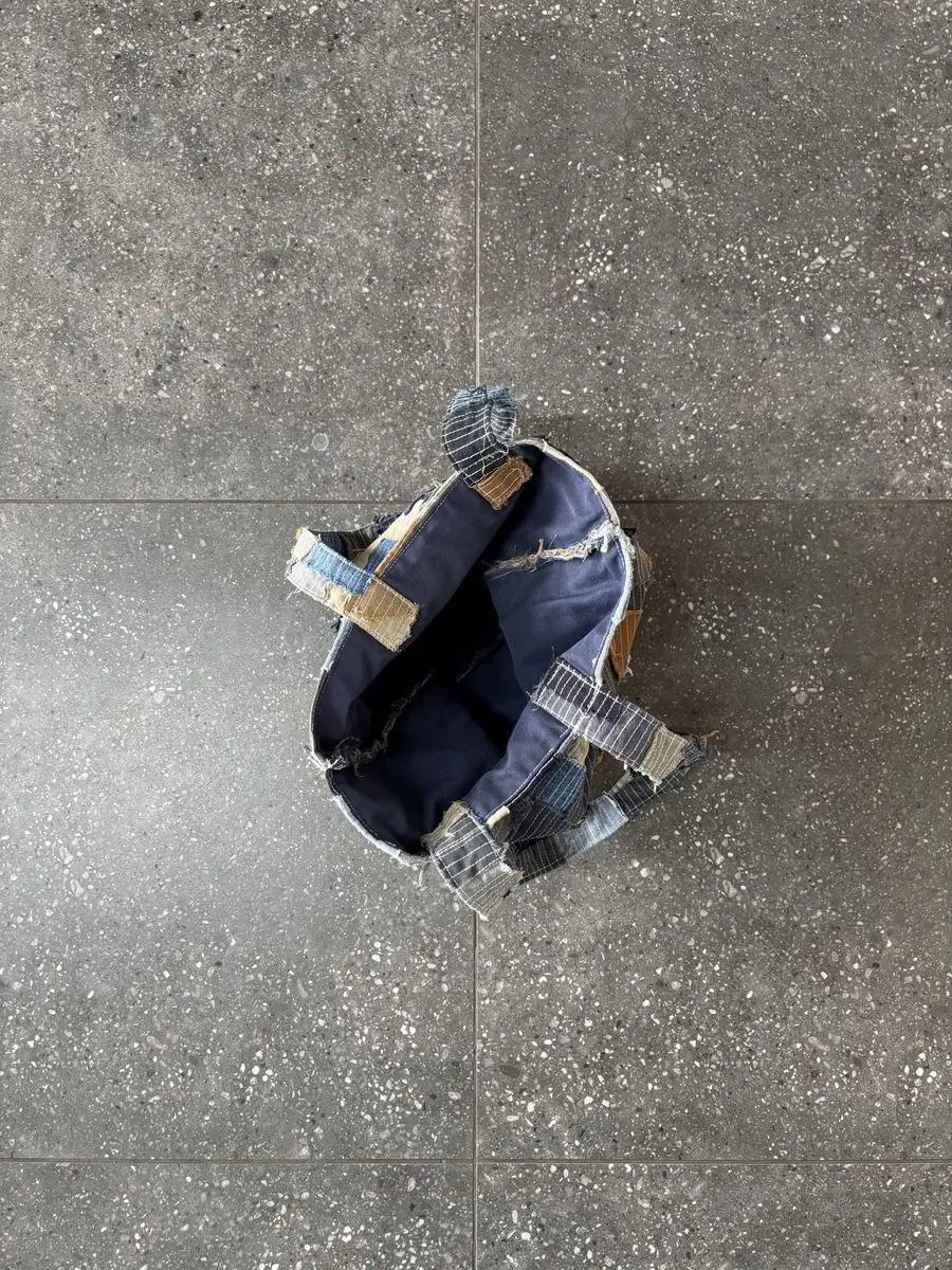 Upcycled Carhartt Patchwork Stitch Tote Bage