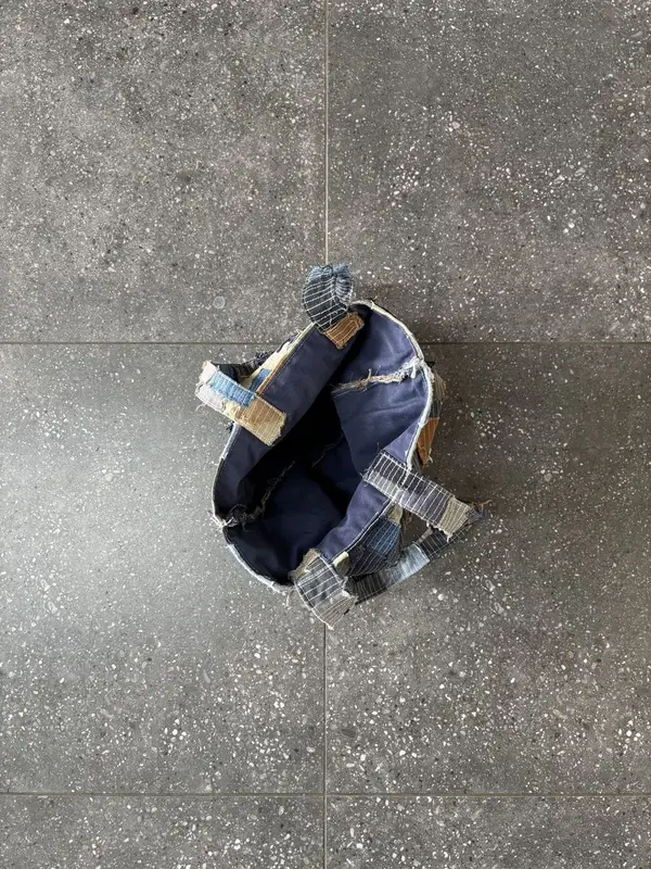 Upcycled Carhartt Patchwork Stitch Tote Bage