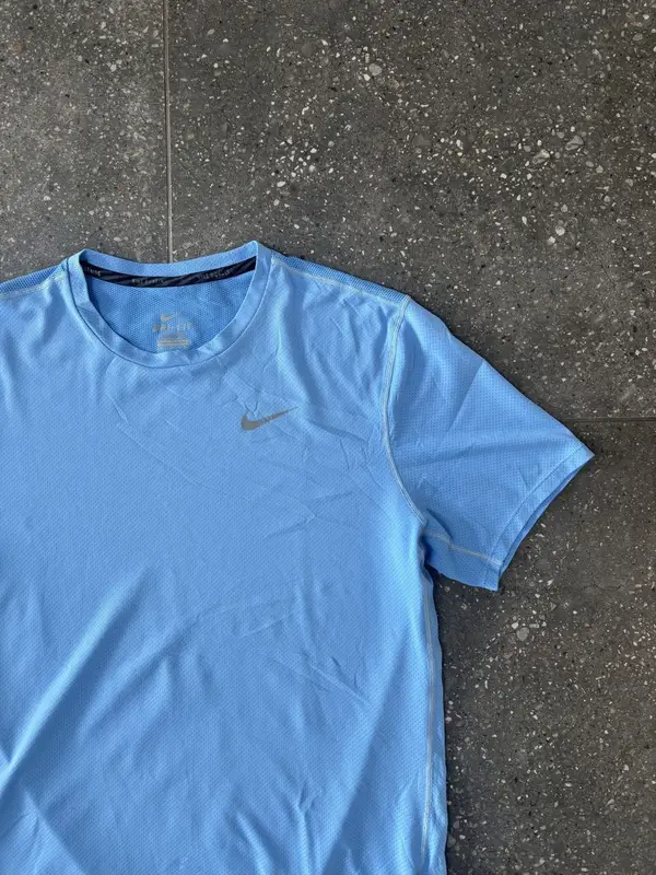 Blue Nike Dri-Fit Running Shirt - Medium