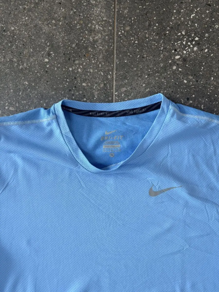 Blue Nike Dri-Fit Running Shirt - Medium