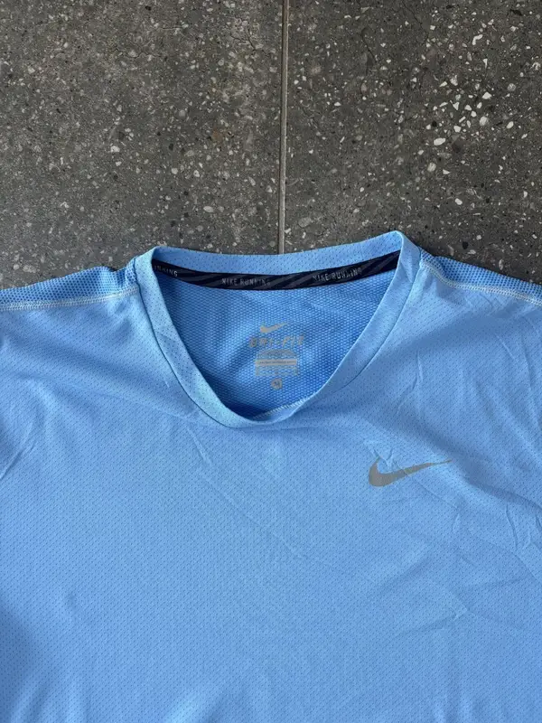 Blue Nike Dri-Fit Running Shirt - Medium
