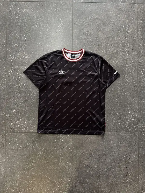  Black Umbro Block Mesh Jesey - Extra Large
