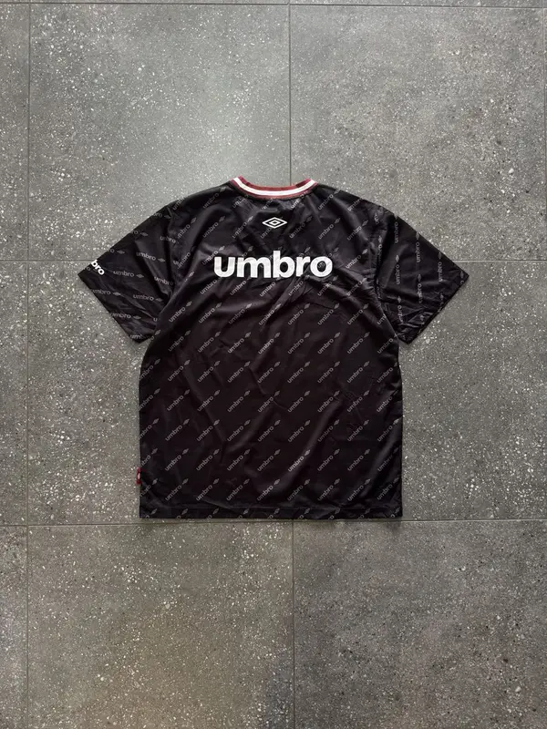 Black Umbro Block Mesh Jesey - Extra Large