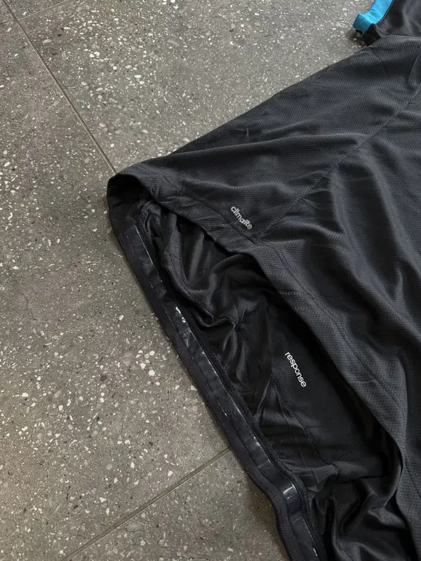 Adidas Blue & Black ClimaLite Shirt - Extra Extra Large