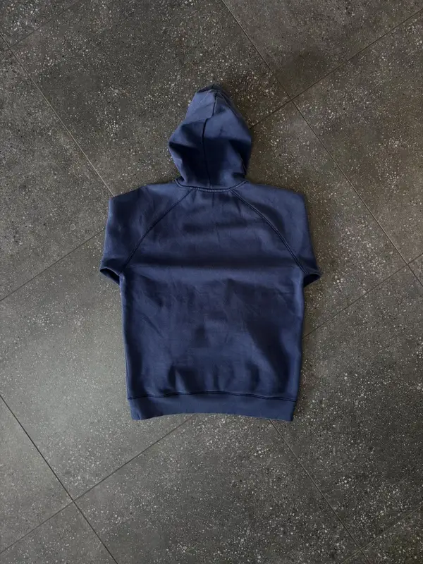 Carhartt WIP Navy Chase Hoodie - Large