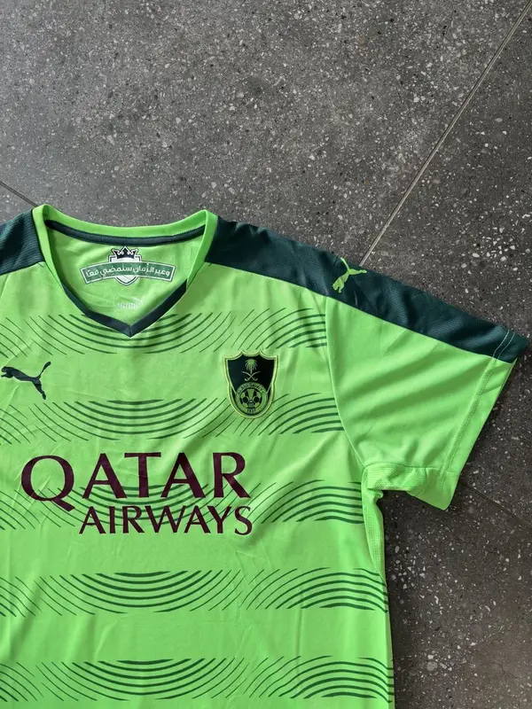 Green Puma Al-Ahli Saudi FC 2016/17 Jersey - Extra large