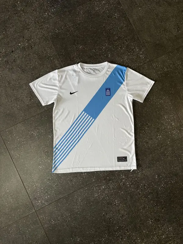 Nike Nike White & Blue Greece 2018/19 Home Stadium - Extra Extra Large Jersey