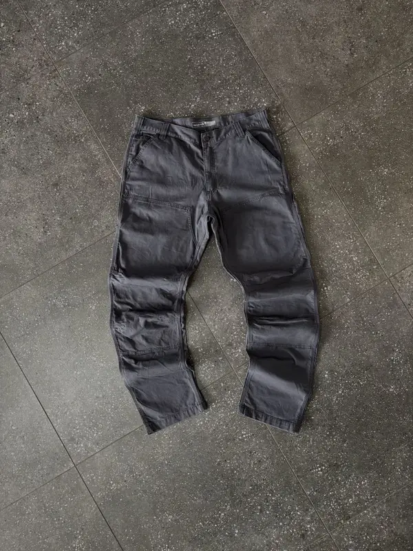 Carhartt Carhartt Grey Double Knee Pants - Medium ( 3634 )