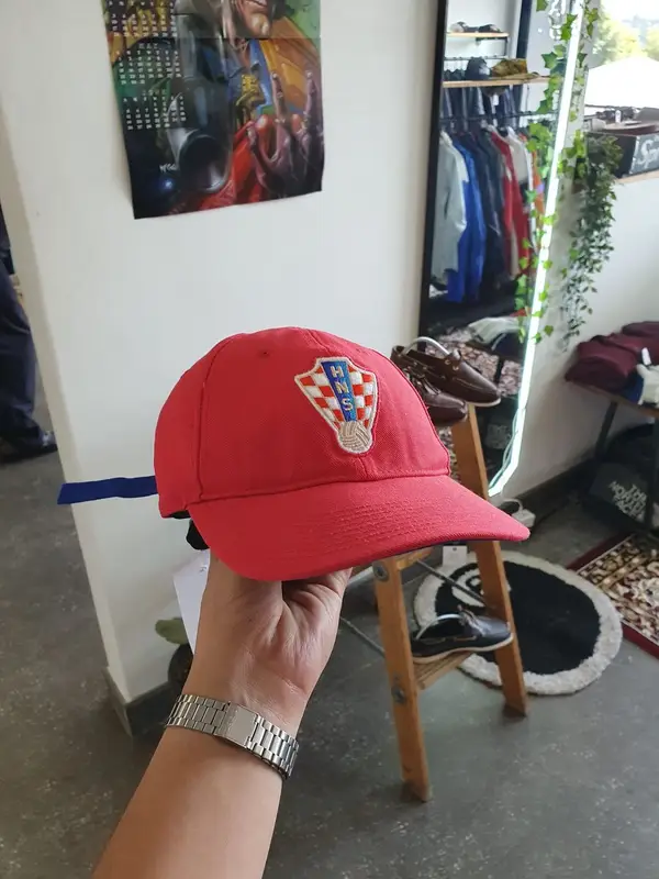 Nike Red Nike Croatia Heritage86 Cap - OSFA