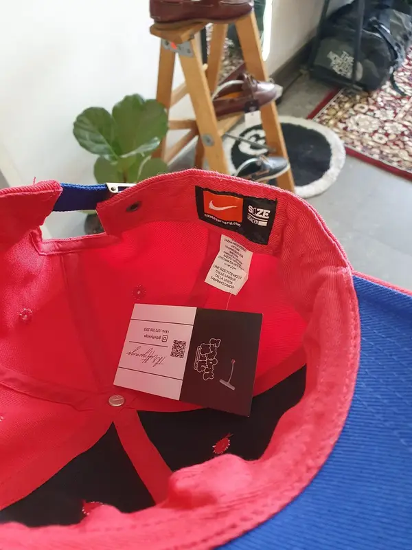 Red Nike Croatia Heritage86 Cap - OSFA