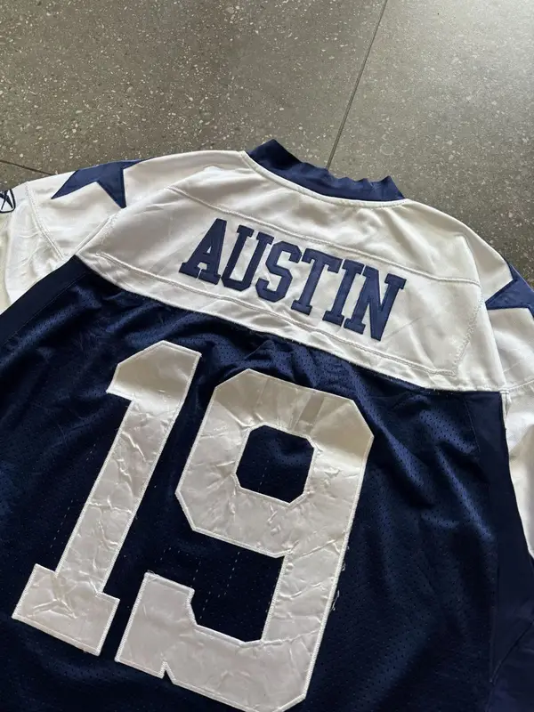 Blue & White Dallas Cowboys NFL Jersey - Extra Large