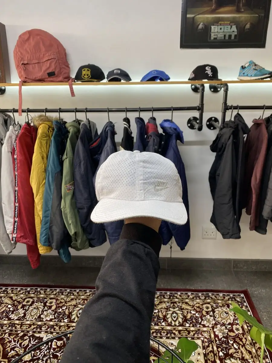 Nike White Nike Cap - OSFA