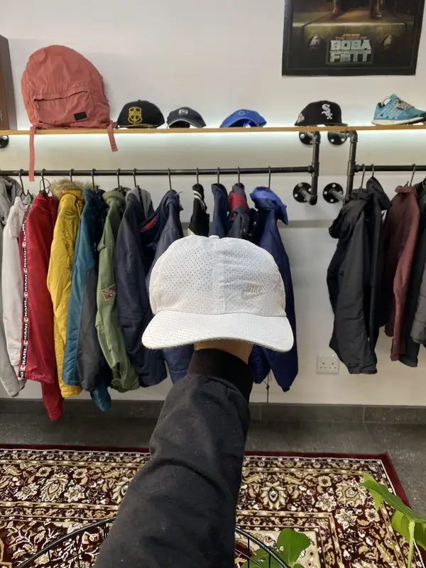Nike White Nike Cap - OSFA