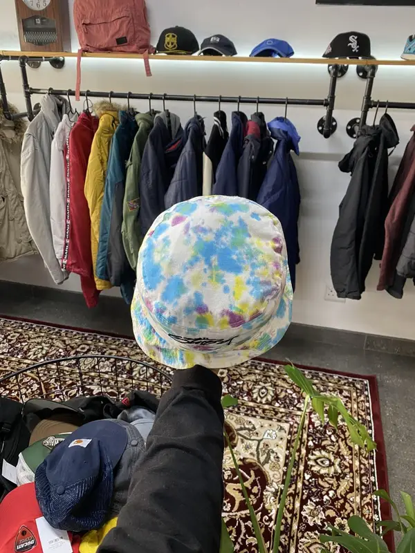 Stussy Tye-Dye Bucket Hat - OSFM